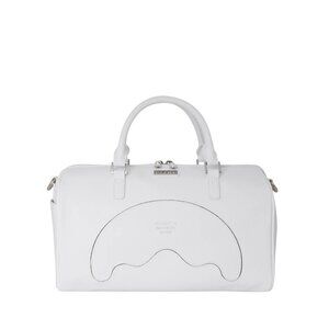 Sprayground The Headquarters Reflection Duffle Bag🔥New White Gym Travel Duffel